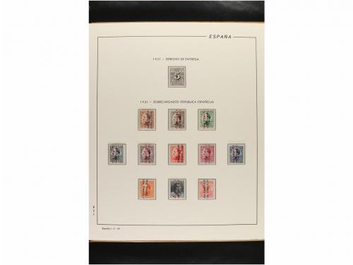 LOTES y COLECCIONES. ESPAÑA. Colección de 1850 a 1949 en dos