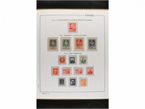 LOTES y COLECCIONES. ESPAÑA. Colección de 1850 a 1949 en dos