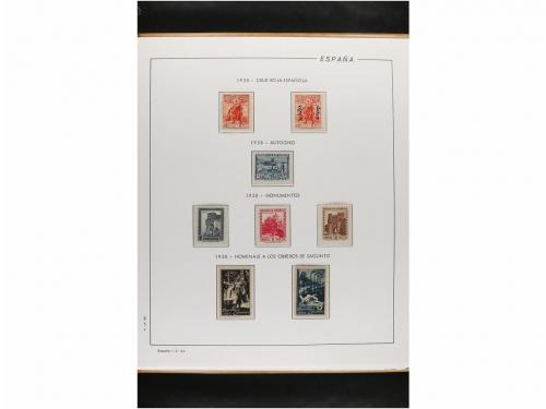 LOTES y COLECCIONES. ESPAÑA. Colección de 1850 a 1949 en dos