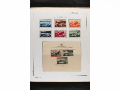 LOTES y COLECCIONES. ESPAÑA. Colección de 1850 a 1949 en dos