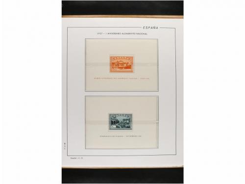 LOTES y COLECCIONES. ESPAÑA. Colección de 1850 a 1949 en dos