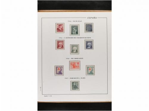 LOTES y COLECCIONES. ESPAÑA. Colección de 1850 a 1949 en dos