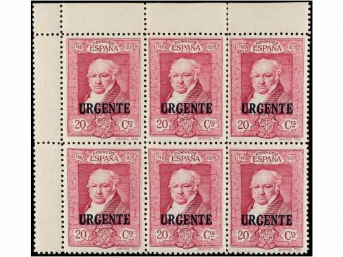 ** ESPAÑA. Ed. 500/09cc. COLORES CAMBIADOS. 2 cts. oliva, 5 