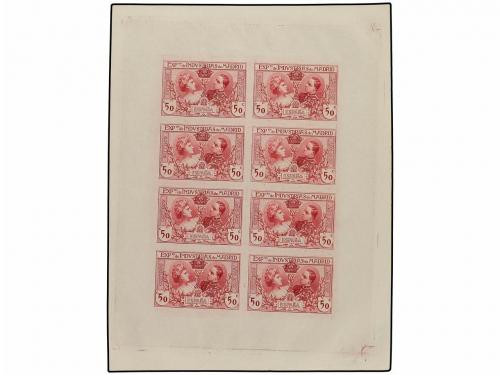 (*) ESPAÑA. Ed. SR 1/6. SERIE COMPLETA en minipliegos de och