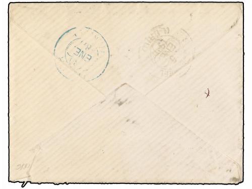 ✉ ANDORRA. 1886. MADRID a ANDORRA. Carta completa con el tex