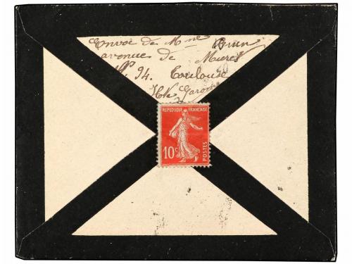 ✉ ANDORRA. 1920-25. Dos cartas circuladas de FRANCIA a CANIL