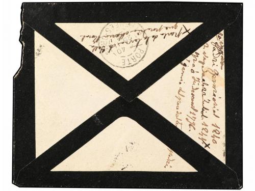 ✉ ANDORRA. 1920-25. Dos cartas circuladas de FRANCIA a CANIL