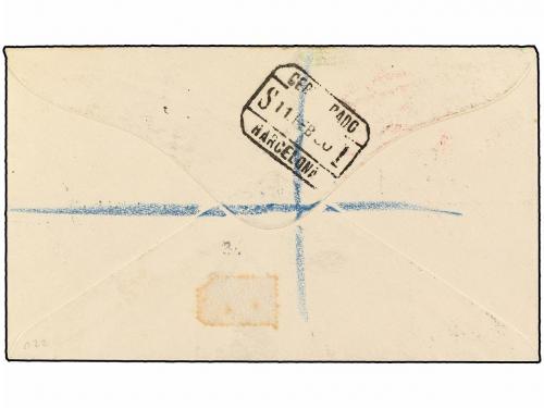 ✉ ANDORRA. Ed. 15, 20/23. 1930. ANDORRA a INGLATERRA. 2, 25,