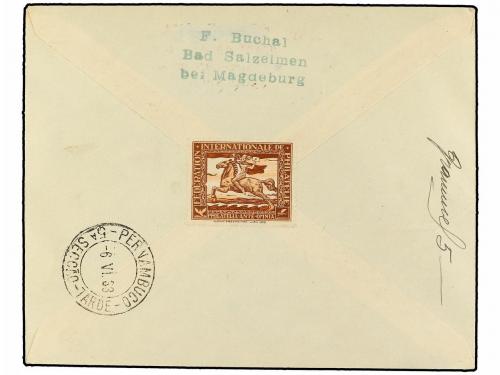 ✉ ANDORRA. Ed. 15d (5), 16d (2), 17d, 19d/21d, 22/24. 1933. 