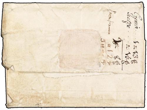 ✉ ANDORRA. 1814 (30 de Junio). SEO DE URGEL a ANDORRA. Envue