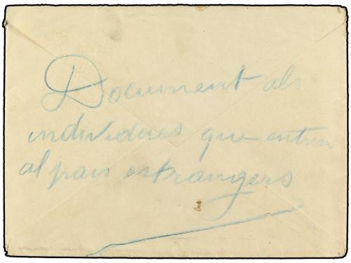 ✉ ANDORRA. 1905. SEO DE URGEL a ANDORRA. Sobre circulado con