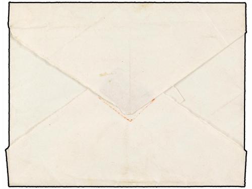 ✉ ANDORRA. 1867. SEO DE URGEL a ANDORRA. Sobre del S.M. con 