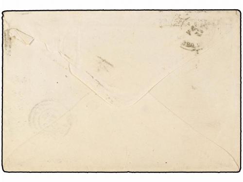 ✉ ANDORRA. 1865. MADRID a ORDINO (Andorra). Circulada con se