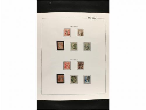 LOTES y COLECCIONES. ESPAÑA. Colección de 1850 a 2009 en onc