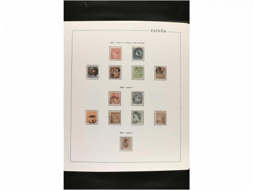 LOTES y COLECCIONES. ESPAÑA. Colección de 1850 a 2009 en onc