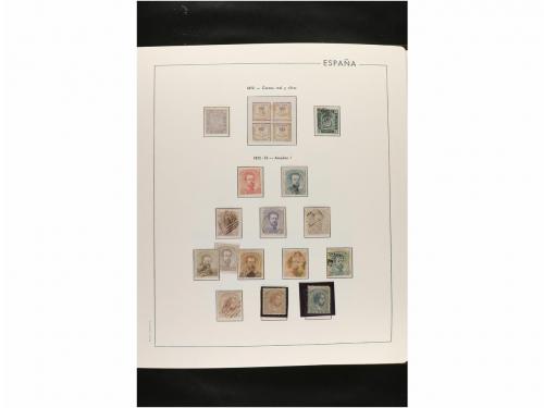 LOTES y COLECCIONES. ESPAÑA. Colección de 1850 a 2009 en onc