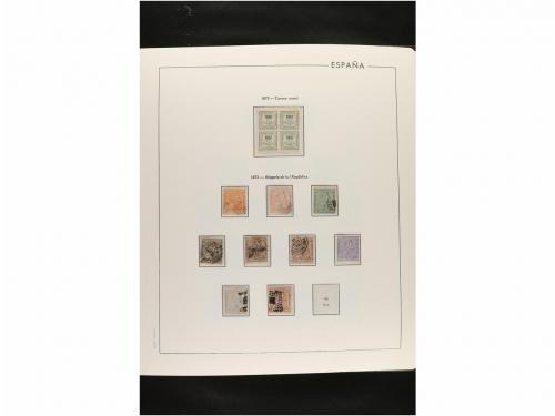 LOTES y COLECCIONES. ESPAÑA. Colección de 1850 a 2009 en onc