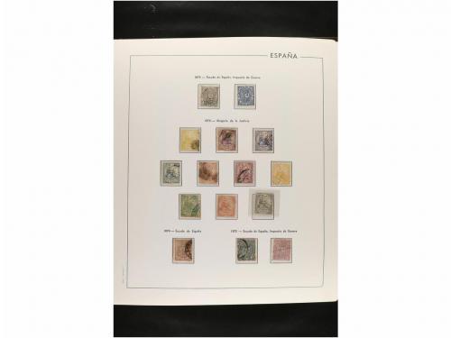 LOTES y COLECCIONES. ESPAÑA. Colección de 1850 a 2009 en onc