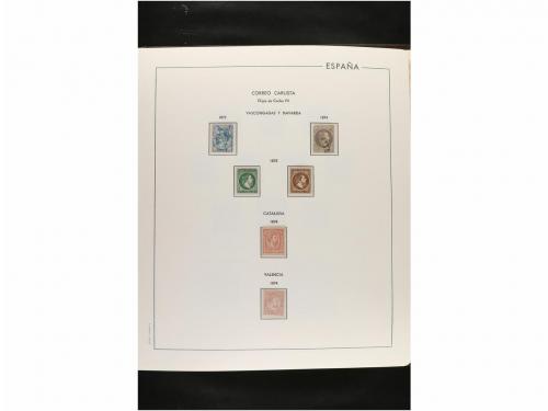 LOTES y COLECCIONES. ESPAÑA. Colección de 1850 a 2009 en onc