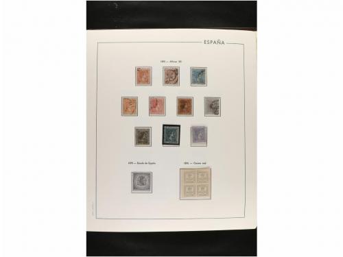 LOTES y COLECCIONES. ESPAÑA. Colección de 1850 a 2009 en onc