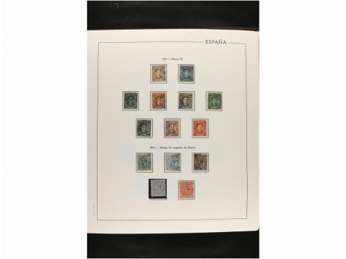 LOTES y COLECCIONES. ESPAÑA. Colección de 1850 a 2009 en onc