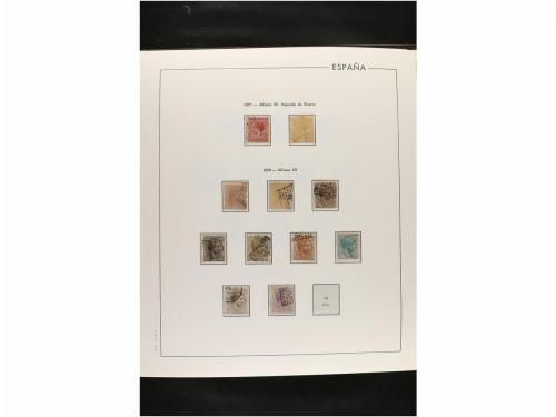 LOTES y COLECCIONES. ESPAÑA. Colección de 1850 a 2009 en onc