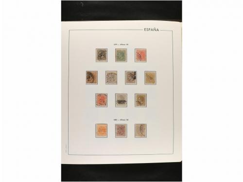 LOTES y COLECCIONES. ESPAÑA. Colección de 1850 a 2009 en onc