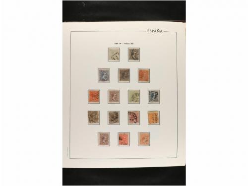 LOTES y COLECCIONES. ESPAÑA. Colección de 1850 a 2009 en onc