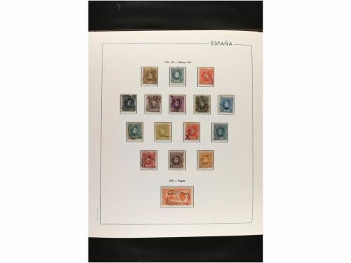 LOTES y COLECCIONES. ESPAÑA. Colección de 1850 a 2009 en onc