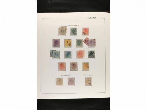 LOTES y COLECCIONES. ESPAÑA. Colección de 1850 a 2009 en onc