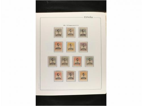 LOTES y COLECCIONES. ESPAÑA. Colección de 1850 a 2009 en onc