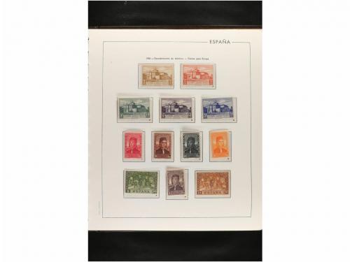 LOTES y COLECCIONES. ESPAÑA. Colección de 1850 a 2009 en onc