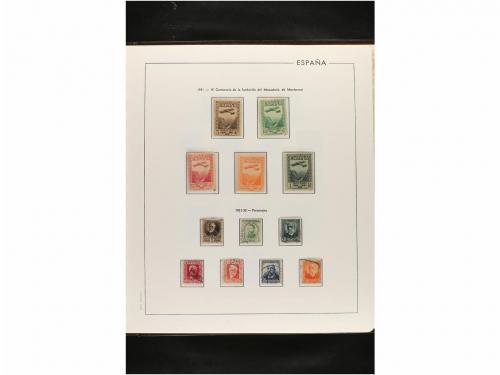 LOTES y COLECCIONES. ESPAÑA. Colección de 1850 a 2009 en onc