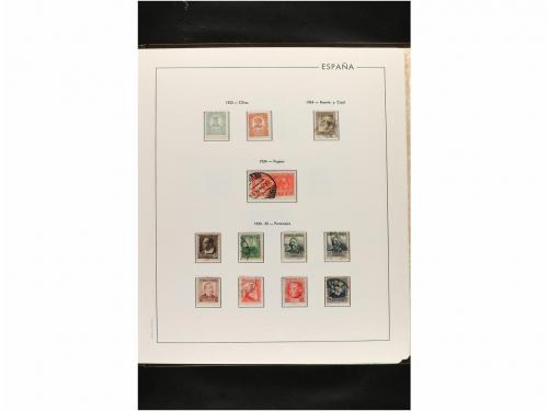 LOTES y COLECCIONES. ESPAÑA. Colección de 1850 a 2009 en onc