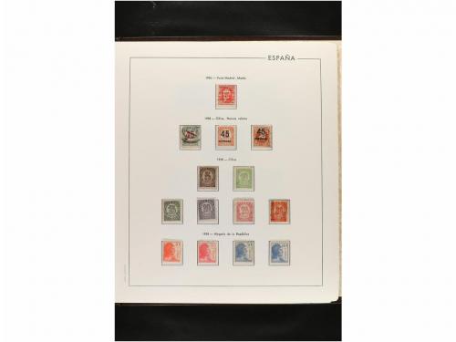 LOTES y COLECCIONES. ESPAÑA. Colección de 1850 a 2009 en onc