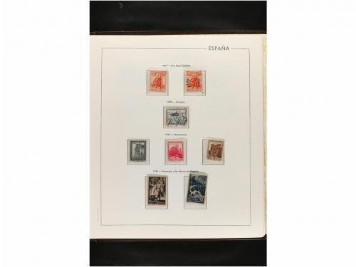 LOTES y COLECCIONES. ESPAÑA. Colección de 1850 a 2009 en onc