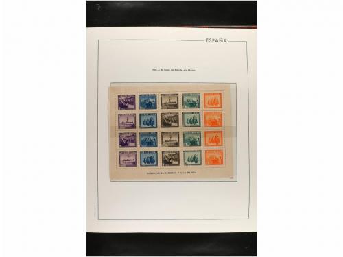 LOTES y COLECCIONES. ESPAÑA. Colección de 1850 a 2009 en onc