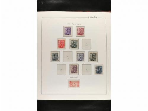 LOTES y COLECCIONES. ESPAÑA. Colección de 1850 a 2009 en onc