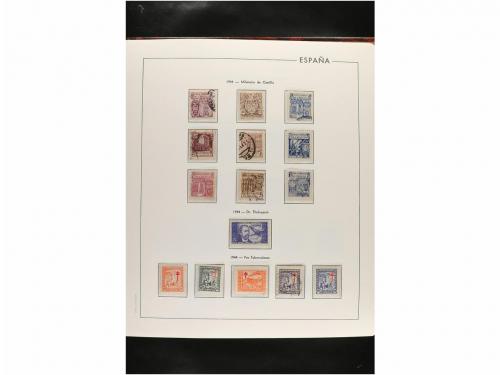 LOTES y COLECCIONES. ESPAÑA. Colección de 1850 a 2009 en onc