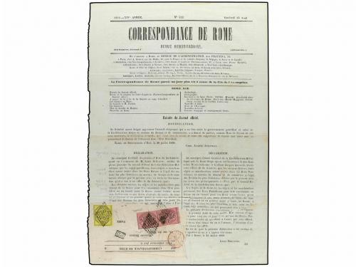 ✉ ITALIA ANTIGUOS ESTADOS: ESTADOS PONTIFICIOS. Sa. 19, 20 (