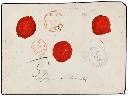 ✉ ITALIA ANTIGUOS ESTADOS: ESTADOS PONTIFICIOS. Sa. 9 (2). 1