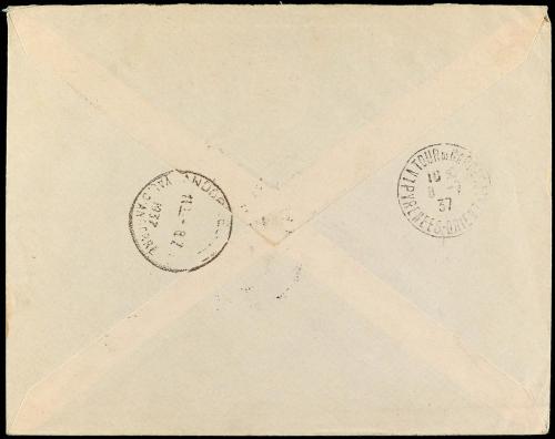 ✉ ANDORRA. 1937. VITORIA a ANDORRA LA VIEJA. Circulada con s