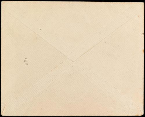 ✉ ESPAÑA. Ed. 317 (2). 1933. Carta escrita a bordo del barco