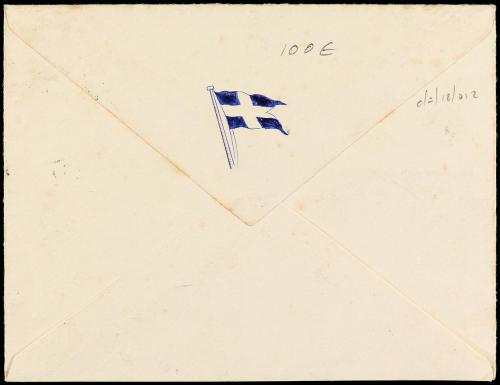 ✉ ESPAÑA. Ed. 497. 1931. Carta enviada desde el barco circul