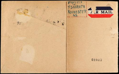 ✉ ESPAÑA. Ed. 296, 322 (2), 323. 1930. SEVILLA a USA. Carta 