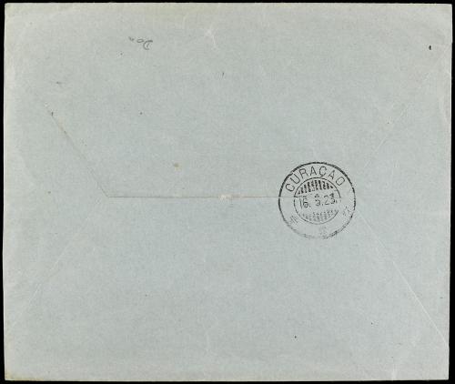 ✉ ESPAÑA. Ed. 271, 314. 1923. BARCELONA a MARACAIBO (Venezue