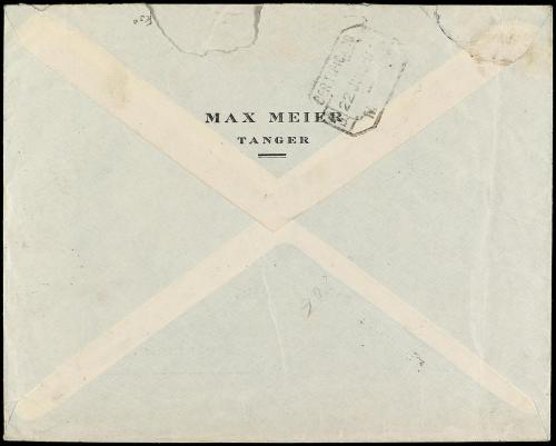 ✉ COLONIAS ESPAÑOLAS: TANGER. Ed. 19 (8), 21 (2). 1929. TANG