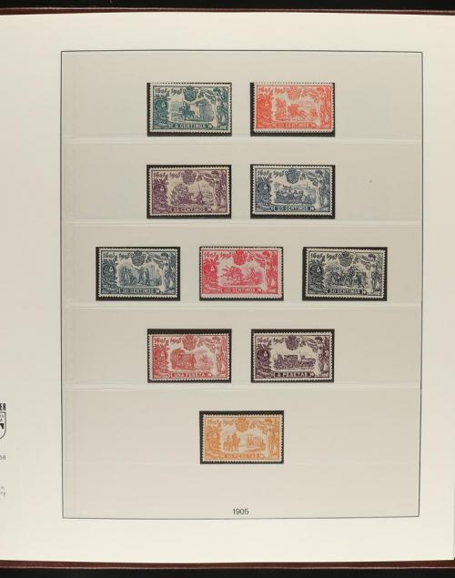 LOTES y COLECCIONES. ESPAÑA. Restos de colección de 1900 a 1