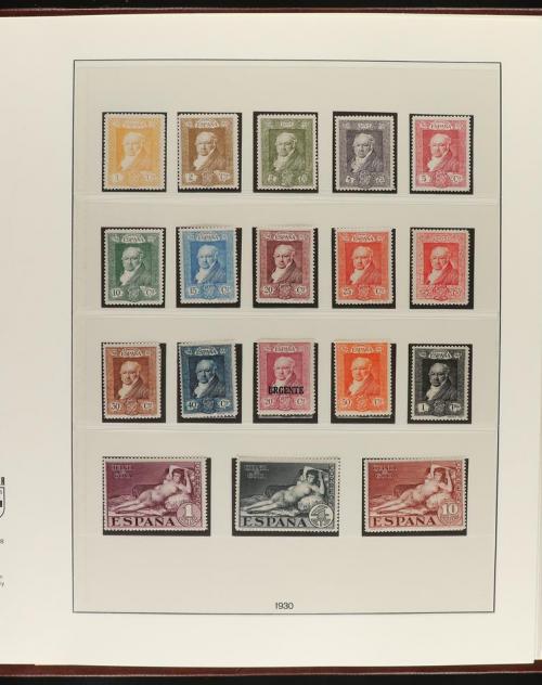 LOTES y COLECCIONES. ESPAÑA. Restos de colección de 1900 a 1