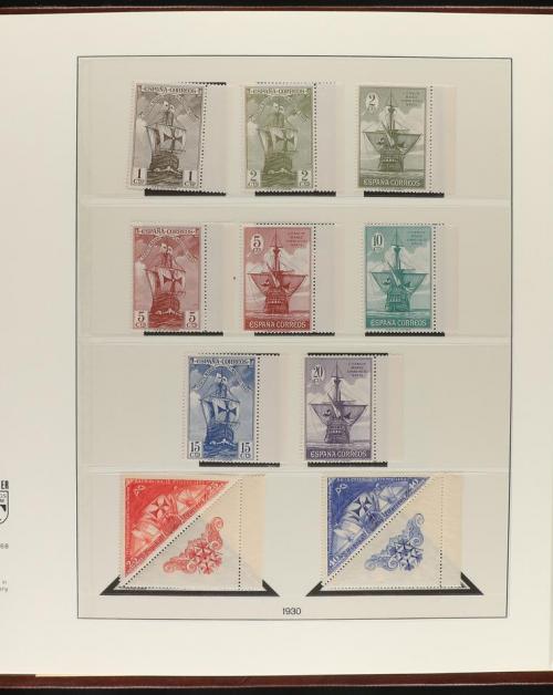 LOTES y COLECCIONES. ESPAÑA. Restos de colección de 1900 a 1